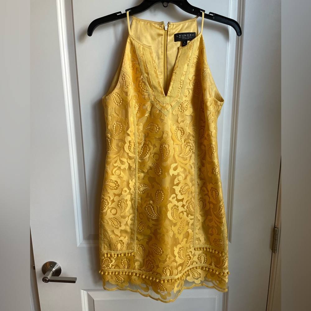 Laundry by Shelli Segal Yellow Dress